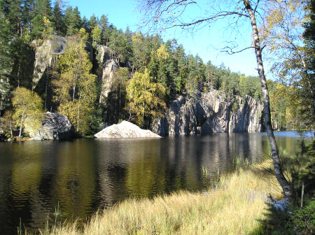 Hiking near Oslo Norway